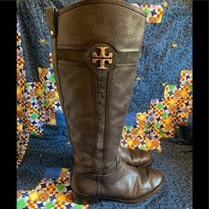 Tory Burch Alaina tall riding boots 8